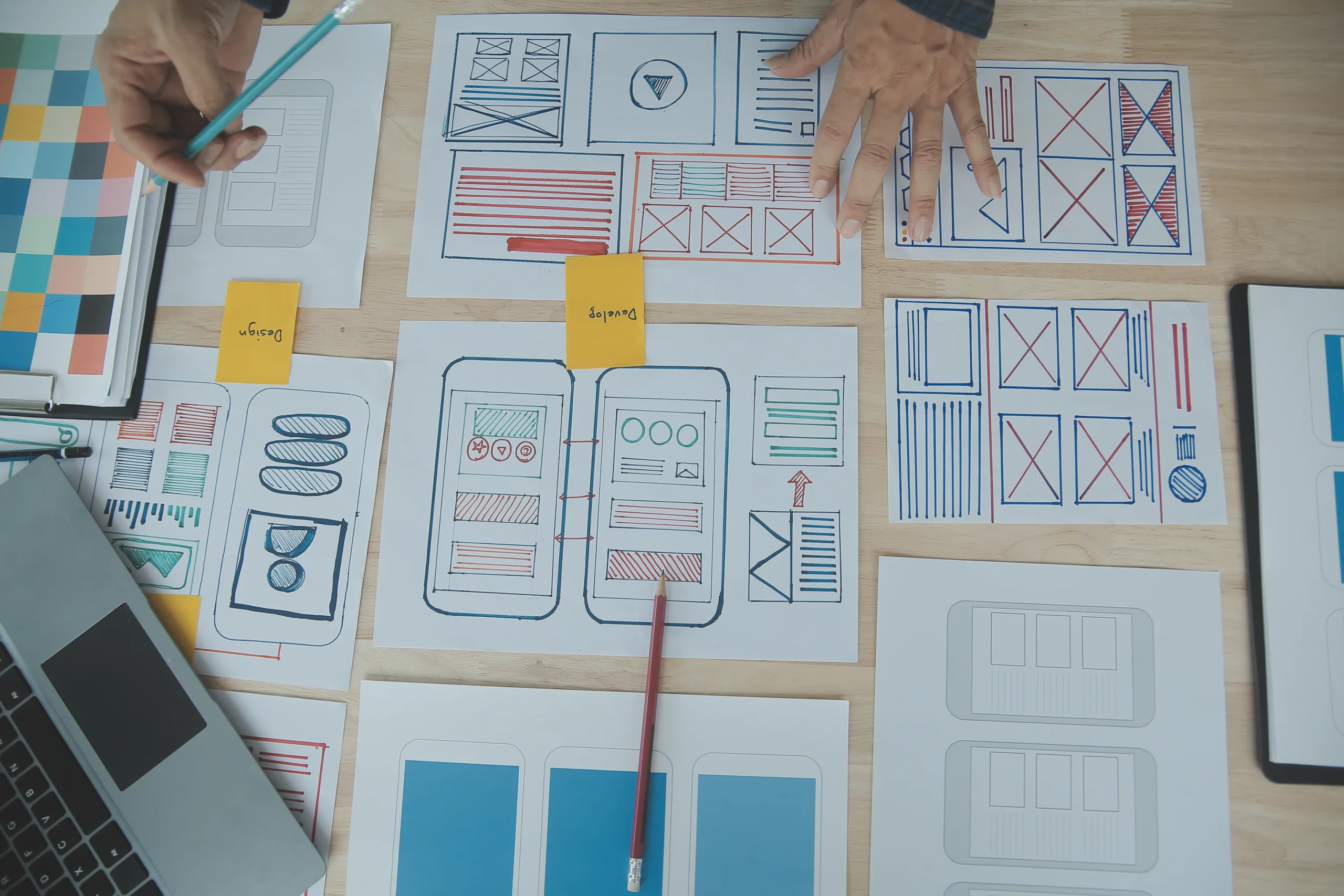 תמונת אווירה למאמר בנושא בניית אתר אינטרנט לעסק