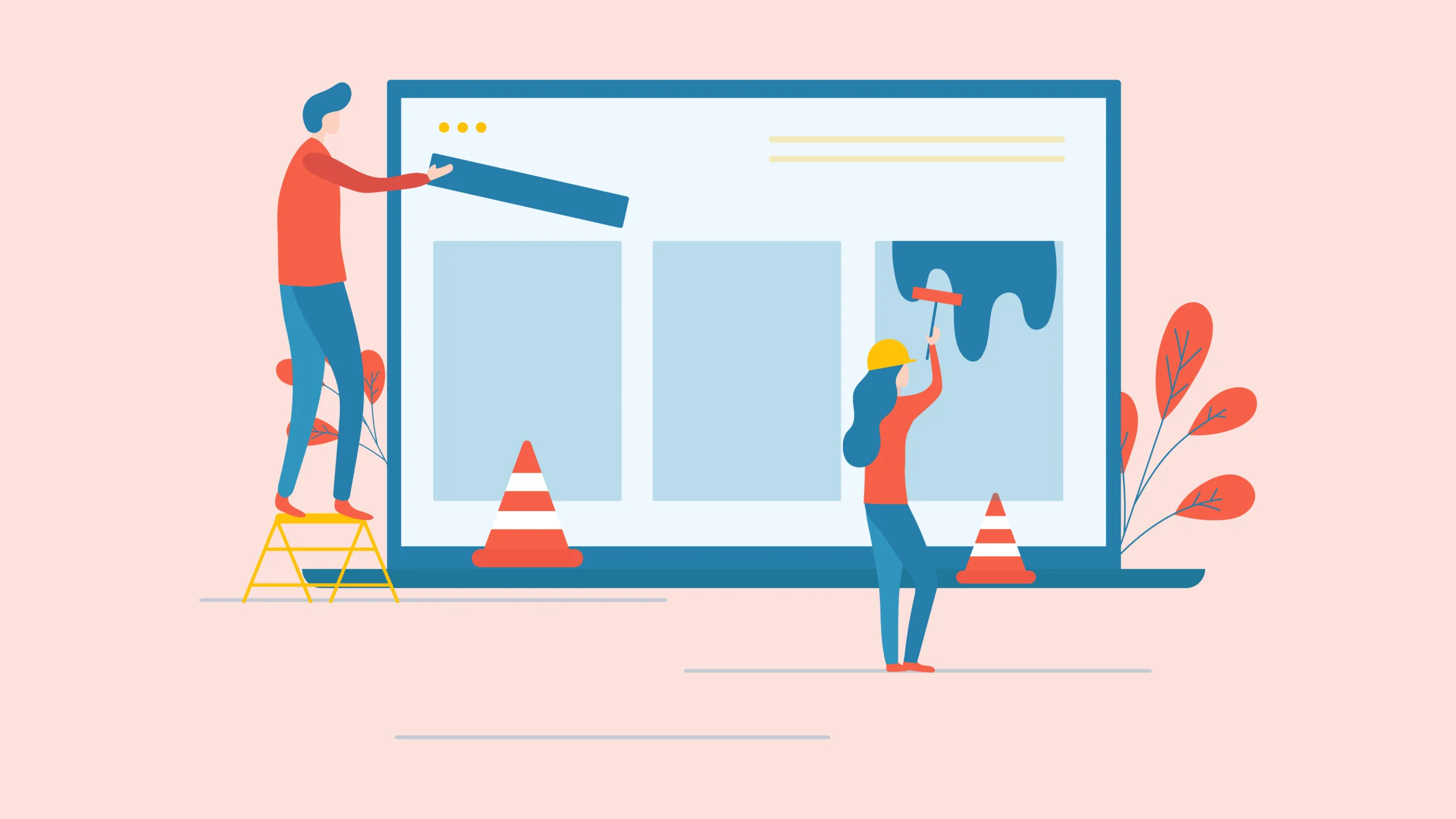 תמונת אווירה למאמר בנושא בניית אתר אינטרנט